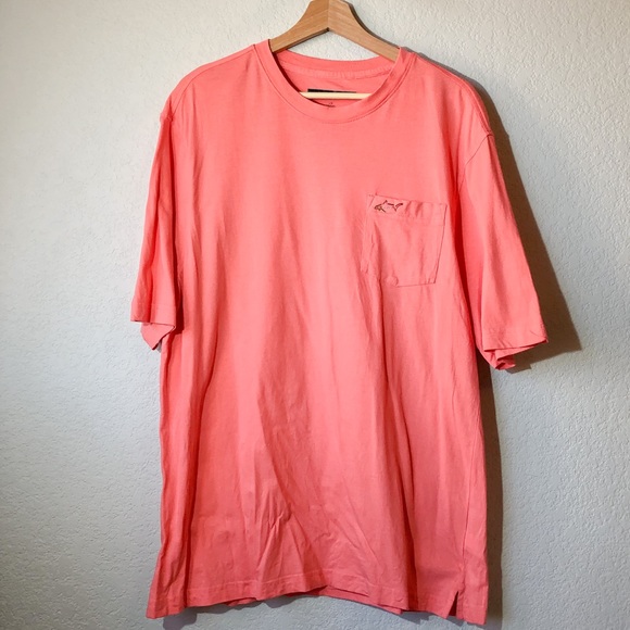 Greg Norman Collection Other - Greg Norman Short Sleeve Front Pocket T-Shirt MENS Size Large Salmon Color